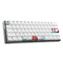 4 Keys Coral Sea Supplement Keycap Set OEM Profile PBT Sublimation Keycaps for Mechanical Keyboard