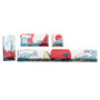 4 Keys Coral Sea Supplement Keycap Set OEM Profile PBT Sublimation Keycaps for Mechanical Keyboard