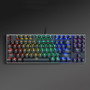 METOO Z56 89 Keys Mechanical Keyboard Wired RGB Backlit with Numpad Anti-ghosting English Russian Gaming Keyboard