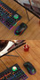 HXSJ J300 Wired Gaming Mouse 7 Button Macro Programming Mouse 6400DPI Colorful RGB Backlight USB Wired Mouse