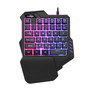 Yougui G92 Single Hand Mechanical Keyboard 35 Keys One Hand Left Hand Mobile Game USB Keyboard for Computer Laptop PC