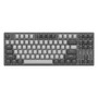 DURGOD K320 87 Keys Mechanical Gaming Keyboard Corona Cherry MX Silent Red Switch PBT Keycaps Gaming Keyboard