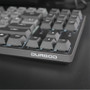 DURGOD K320 87 Keys Mechanical Gaming Keyboard Corona Cherry MX Silent Red Switch PBT Keycaps Gaming Keyboard