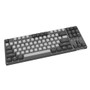 DURGOD K320 87 Keys Mechanical Gaming Keyboard Corona Cherry MX Silent Red Switch PBT Keycaps Gaming Keyboard