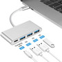 Bakeey 4-in-1 USB-C HUB Docking Station Adapter OTG Convertor With USB-C PD Power Delivery / USB 3.0 *3 For iPhone 12 12Pro Laptop Macbook