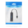 VENTION 4-Port USB 3.0 HUB Adapter USB Flash Drives With 4*USB 3.0 For Macbook Mac Pro XPS Notebook PC (Black)