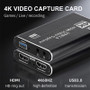 Bakeey HDMI Video Capture Card 1080P 60fps 4K 60HZ Loop Out USB 3.0 Audio Video Recorder For Game Video Conference Live Streaming