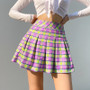 y2k pleated skirt