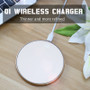 10W Qi Wireless Fast Charging Charger Pad with LED Light for Samsung S8 S9 Note 8 for iPhone 8