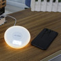 Qi Fast Charger Clock Night Light Wireless Charger For iPhone 8/8P iPhone X Samsung S8