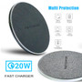 Bakeey Qi Wireless 15/20W Fast Quick Wireless Charger Charging Pad for Samsung Huawei