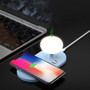 Bakeey 7.5W 10W Onion Head Night Light Smart Fast Charging Wireless Charger For iPhone XS 11 Pro Huawei P30 Pro Note10
