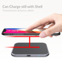 Bakeey 2 Colors 5W Output 5.8mm Thin Mini Wireless Charger for iPhone 11 Pro XR X for Samsung Huawei