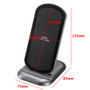 Bakeey 30W Double Coil Fast Qi Wireless Charger Dock Stand for iPhone 11 Pro XR X for Samsung Huawei