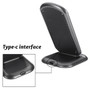 Bakeey 30W Double Coil Fast Qi Wireless Charger Dock Stand for iPhone 11 Pro XR X for Samsung Huawei