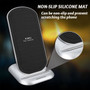 Bakeey 30W Double Coil Fast Qi Wireless Charger Dock Stand for iPhone 11 Pro XR X for Samsung Huawei