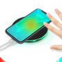 Bakeey 10W LED Light Fast Charging Wireless Charger For iPhone 8 Plus XS 11Pro Huawei P30 Mate 30 5G 9Pro S10+ Note 10 5G