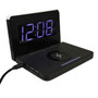 Bakeey 10W Digital Night LED Rectangle Folding Alarm Clock USB Wireless Charger for Samsung Huawei