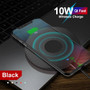 Elough 10W Qi Wireless Charger LED Indicator Fast Charging Wireless Charger Pad for iPhone 12 Pro for Samsung Galaxy Note S20 ultra