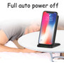 Bakeey 30W Double Coil Qi Wireless Charger Vertically Quick Charging Stand Dock Phone Holder For iPhone 11Pro Max 12 12Pro 12Mini Huawei P40 Pro