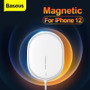 Baseus 15W Magnetic Alignment Wireless Charger Fast Wireless Charging Pad For iPhone 12/ For iPhone 12 Mini For iPhone 12 Pro / For iPhone 12 Pro Max