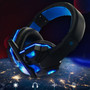 Gaming Headphones Wired Gamer Headset Stereo Sound Over Ear Headphone with Mic LED Light for PS4 XBOX PC Laptop Computer