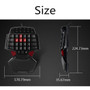 Single Hand Gaming Keyboard USB Wired Keypad 3200 dpi Mouse for PS4 PC Game One-handed Ergonomic Keyboard for Xbox PC Laptop