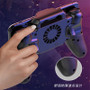 Bakeey Six Fingers PUBG Game Controller Gamepad Radiator Metal Trigger Shooting Free Fire Gamepad Joystick With Cooling Fan For iPhone 12 XS 11Pro Mi10 S20+ Note 20