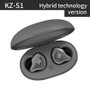 KZ S1 TWS bluetooth 5.0 Earphone HiFi Dynamic Balanced Armature Drivers Wireless Earbuds Touch Control Handsfree Headphone