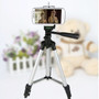 4 Sections Aluminium Camera Tripod Phone Stand With PhonE Mount For Iphone Samsung Xiaomi Huawei