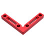 Upgrade Aluminium Alloy 90 Degree 120x120mm Precision Clamping Square Woodworking Machinist Square Positioning Right Angle Clamping Measure