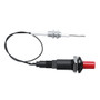 Universal Piezo Spark Plug Ignition Set With 30cm Cable Push Button Igniter For Gas Grill BBQ