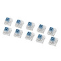 70Pcs Kailh BOX Heavy Pale Blue Switch Clicky Keyboard Switches for Keyboard Customization