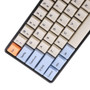 64 Key OEM Profile Dye-sub PBT Keycaps Keycap Set for GK64 Mechanical Keyboard