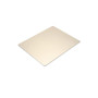 Metal Aluminum Alloy Slim 220x180x2 mm Mouse Pad With Non-slip Rubber Base