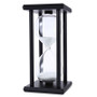 60 Minutes Sand Hourglass Timer Sandglass Countdown Timing Clock Timer Office Decoration Black Frame