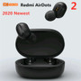 Original Xiaomi Redmi Airdots 2 TWS Earphone Wireless bluetooth 5.0 Earphone Stereo Noise Reduction Mic Voice Control Sport Earbuds Headphone