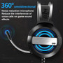 Bakeey Gaming Headphone USB Port 50mm Driver Headset Foldable Over-Ear Gaming Headset Noise Cancelling HIFI Bass Headphone with Mic