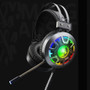 RGB Luminescent 3.5mm Audio Jack Wired Gaming Headphone Stereo Sound Headset With LED Microphone Audio Cable