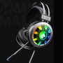 RGB Luminescent 3.5mm Audio Jack Wired Gaming Headphone Stereo Sound Headset With LED Microphone Audio Cable