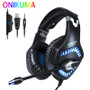 ONIKUMA K1 Pro Gaming Headphone PS4 Headset Bass 3D Surround Stereo Gamer Headset with Mic for PS4 Laptop Phone Xbox