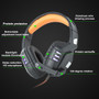 TBOTB G818 7.1 Channel Virtual Stereo Wired PC Gaming Headset Over Ear Headphones With Mic Revolution Volume Control Noise Canceling LED Light