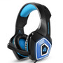 Hunterspider V1 Gaming Headset Stereo Bass Game Headphone with Mic Noise Canceling LED Light for PC for PS4 Laptop