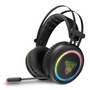 FANTECH HG15 RGB Light USB Virtual 7.1 Surround Sound Gaming Headset Headphone for PC Xbox PS4 with Adjustable Microphone (Black)