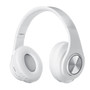 Luminous LED bluetooth 5.0 Headset Foldable Long Capacity Noise Reduction Call Headphone Support FM TF Card