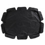 2/3 Seater Size Black UV-Proof Outdoor Garden Patio Swing Sunshade Cover Waterproof Canopy Seat Top Cover