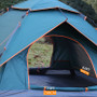 3-4 Person Fully Automatic Tent Camping Travel Picnic Rainproof UV Sunshade Canopy (ArmyGreen)