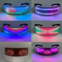 USB Rechargeable LED bluetooth Shining Eye Glasses Magic Party Glasses APP Control