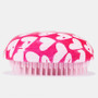 ABS Hair Brush Comb Pink Egg Round Shape Soft Styling Tools Heart Anti-Static Hair Brushes Detangling Comb Salon Hair Care Comb (#1)
