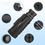 IPRee® MNV-L2 12X50 BAK4 HD Optical Monocular Hunting Camping Telescope Night Vision With Tripod